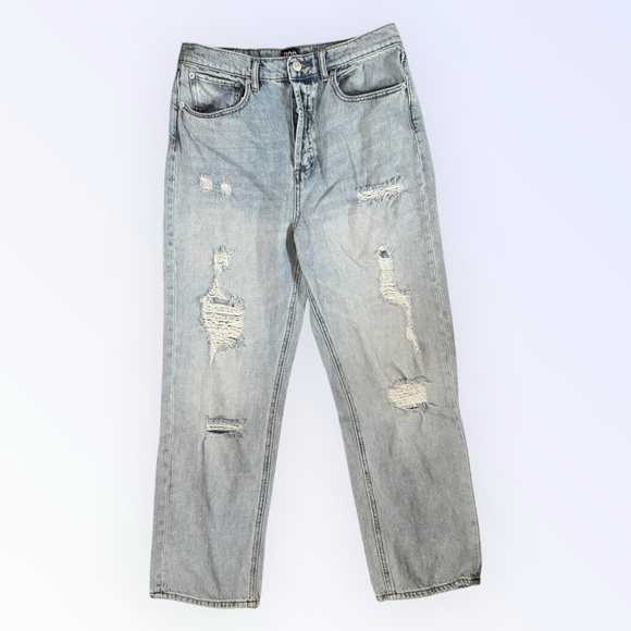 BDG Distressed Ankle Jeans – Relaxed Straight Fit (Size 29) - Picture 2 of 9
